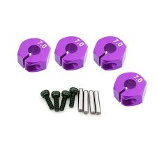 Wheel Hex 12mm Drive Hubs 5/6/7MM