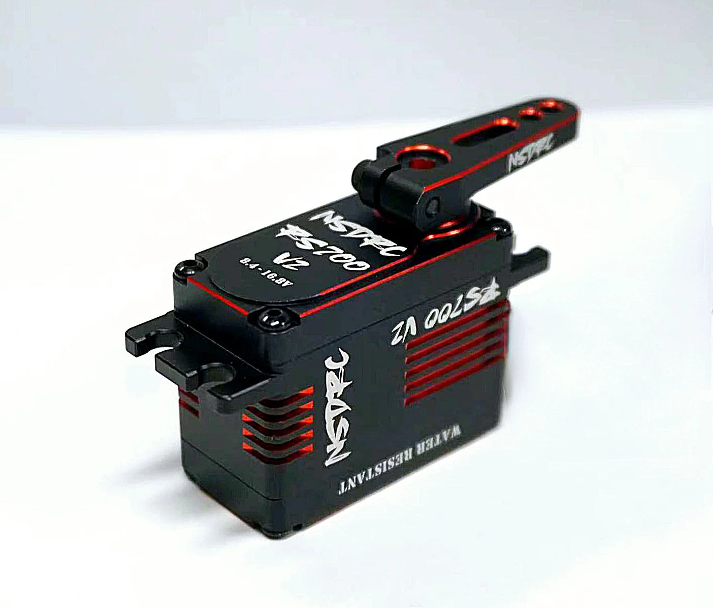 RS700 V2 Special Edition Red Servo & Horn
