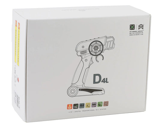 Orlandoo Hunter D4L Radio System w/4 in 1 D401-T ESC/Receiver (Sounds & Lights Controller)