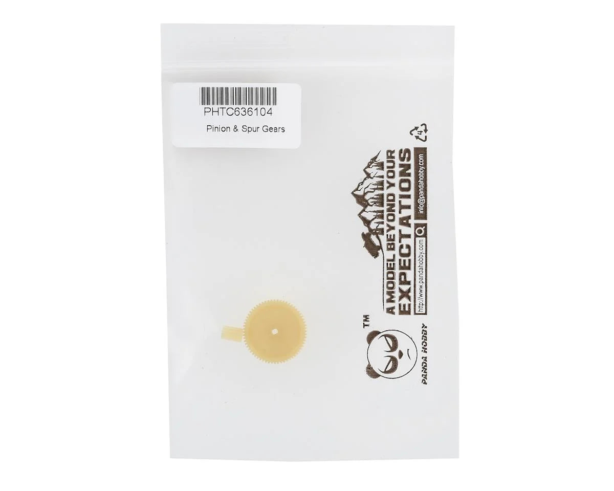 Panda Hobby Tetra X1 pinion & Spur