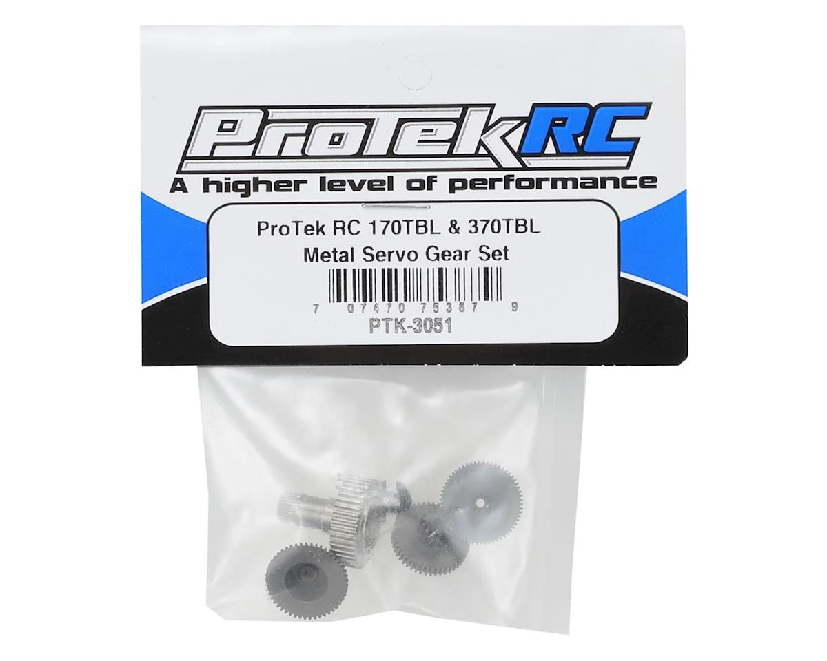 ProTek RC 170TBL & 370TBL Metal Servo Gear Set