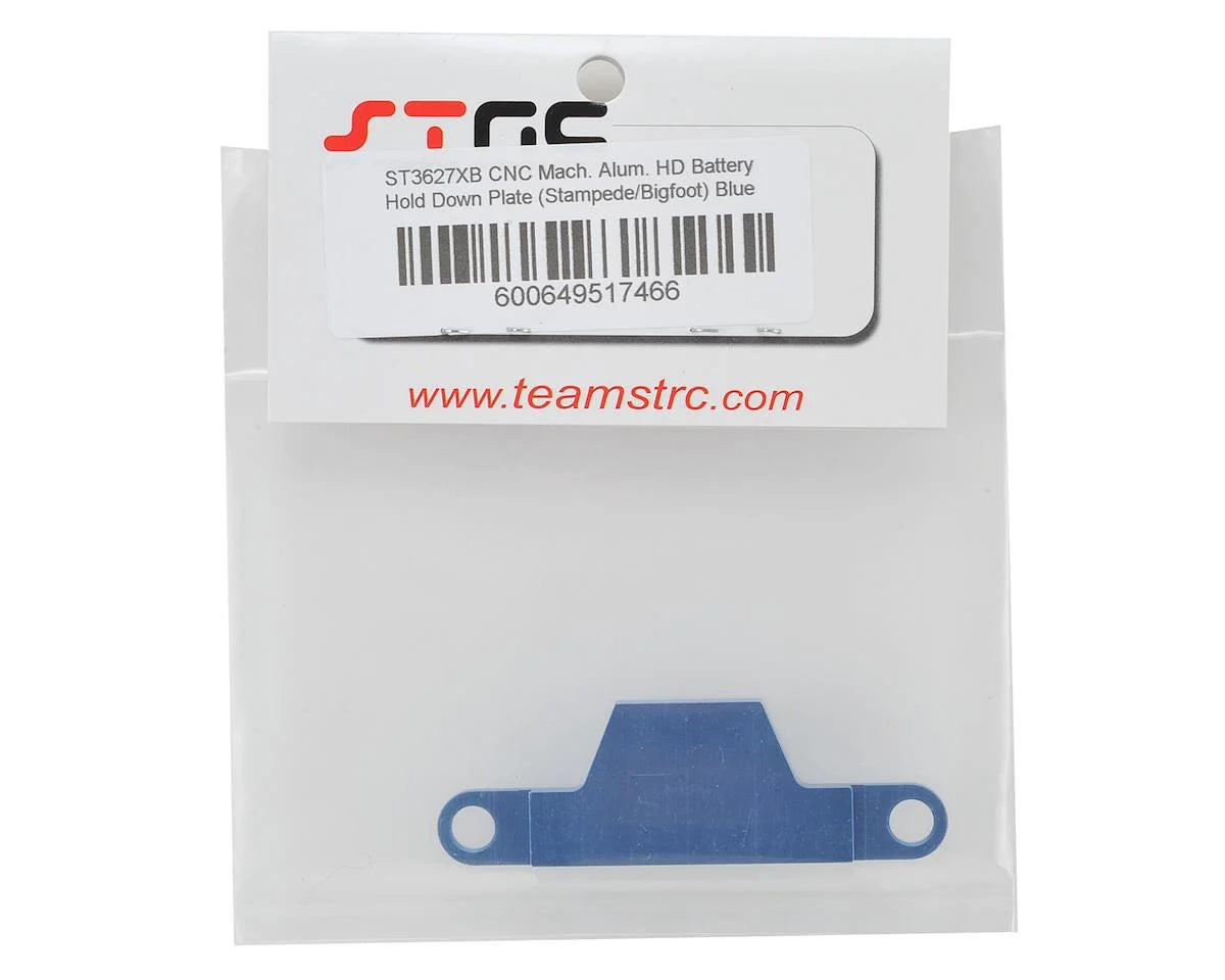 ST Racing Concepts Stampede/Bigfoot Aluminum Battery Strap (Blue)