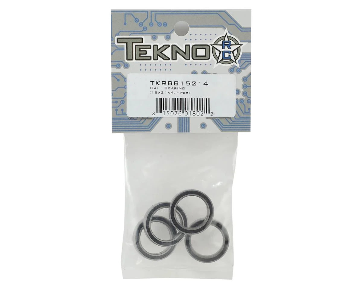 Tekno RC 15x21x4 Ball Bearing (4) (.4 CVA Driveshafts)