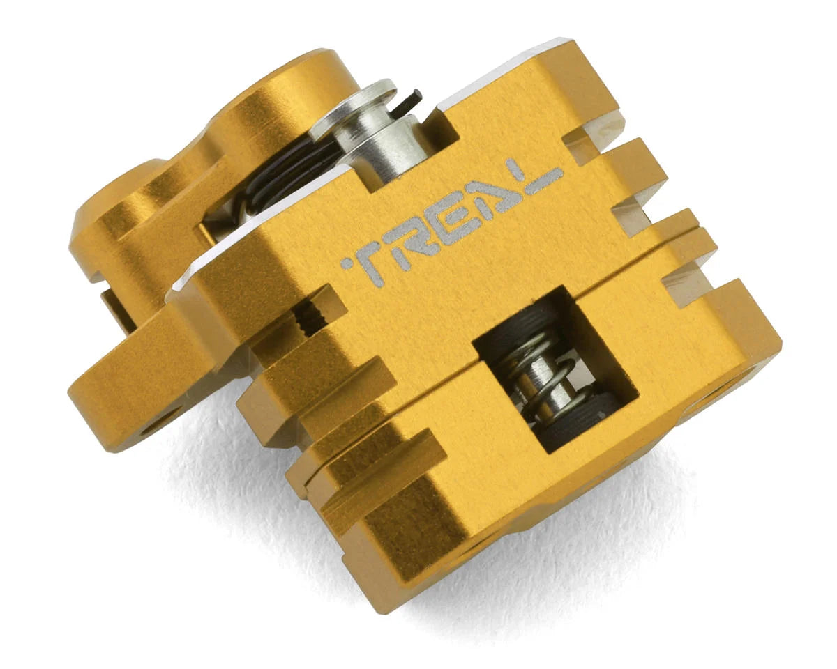 Treal Hobby Losi Promoto MX CNC Aluminum Front Brake Caliper w/Pads (Gold)