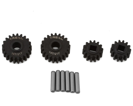 Treal Hobby Axial SCX10 III/Capra Overdrive Portal Gears (14T/21T)