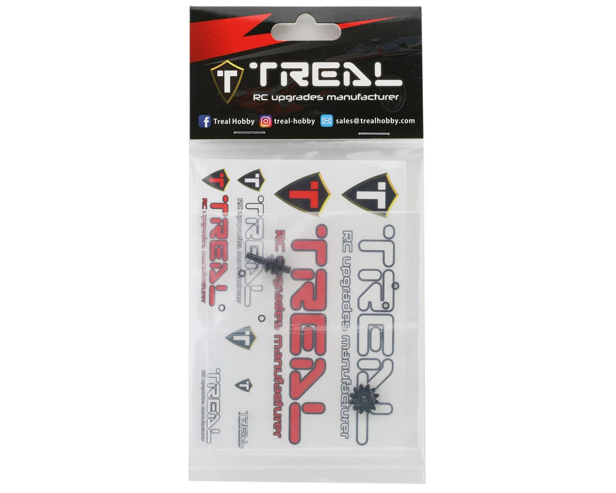 Treal Hobby Axial SCX24 Steel Overdrive Differential Gears (2T/12T)