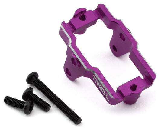 Treal Hobby TRX-4M Aluminum Servo Mount (Purple)