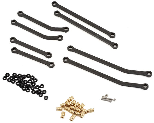 Furitek SCX24 Gladiator High Clearance Carbon Fiber Links