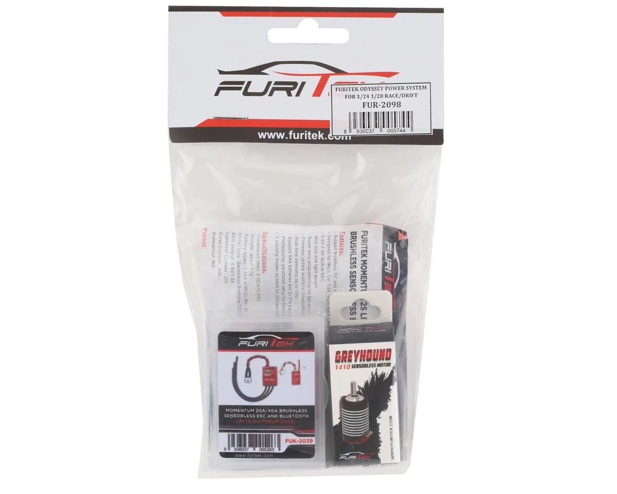 Furitek 1/24 Odyssey Power System w/Brushless Motor (3500kV)