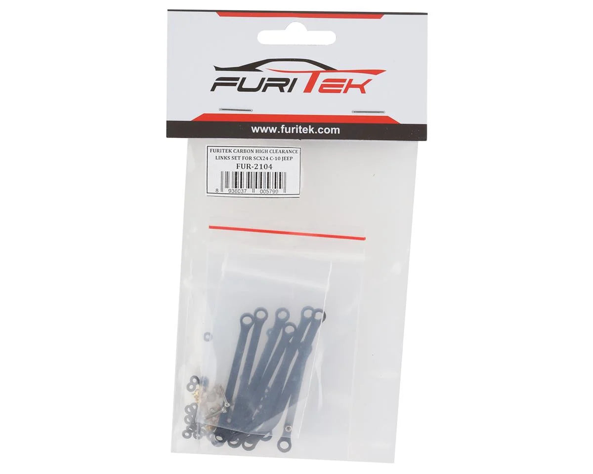 Furitek SCX24 C-10 Jeep High Clearance Carbon Fiber Links
