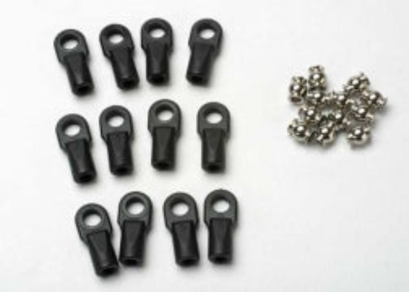 Traxxas 5347 Rod ends, Revo® (large) with hollow balls (12)