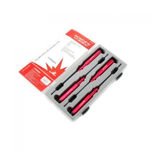 Dynamite Machined Metric Nut Driver Set 4pc