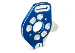Traxxas 6890X MOTOR PLATE 4X4 6061-T6 aluminum (blue-anodized
