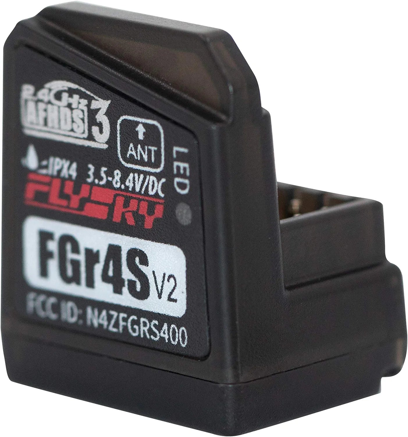 Flysky FGr4S V2 Receiver, 2.4GHz 4CH AFHDS 3