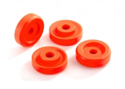 Wheel washers, orange (4)