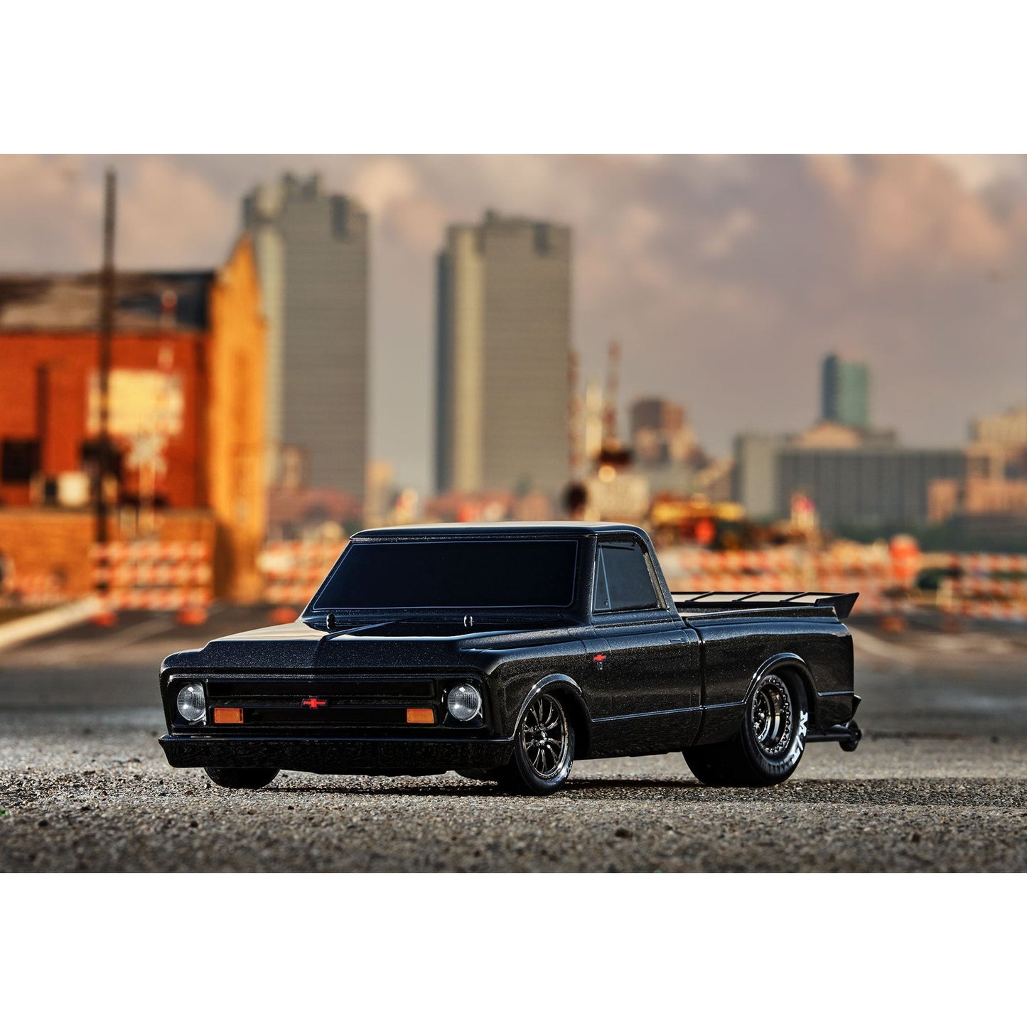 Traxxas Drag Slash 1/10 2WD RTR No Prep Truck w/1967 Chevrolet C10 Body TQi 2.4GHz Radio & TSM