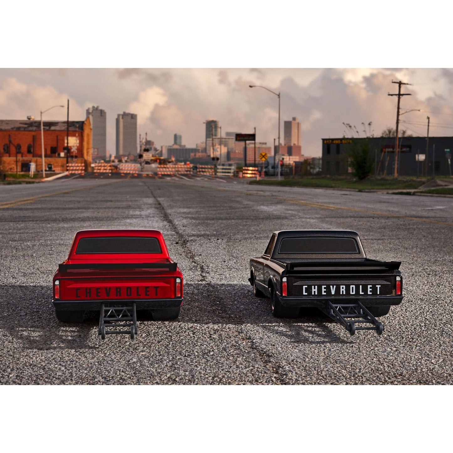 Traxxas Drag Slash 1/10 2WD RTR No Prep Truck w/1967 Chevrolet C10 Body TQi 2.4GHz Radio & TSM