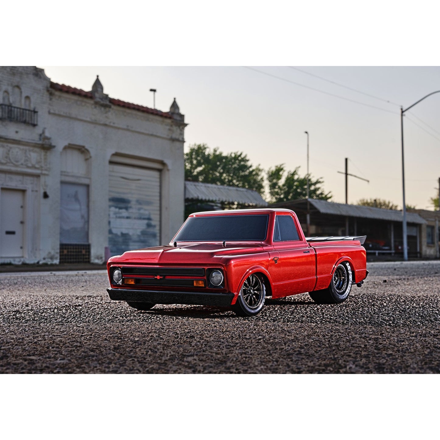 Traxxas Drag Slash 1/10 2WD RTR No Prep Truck w/1967 Chevrolet C10 Body TQi 2.4GHz Radio & TSM