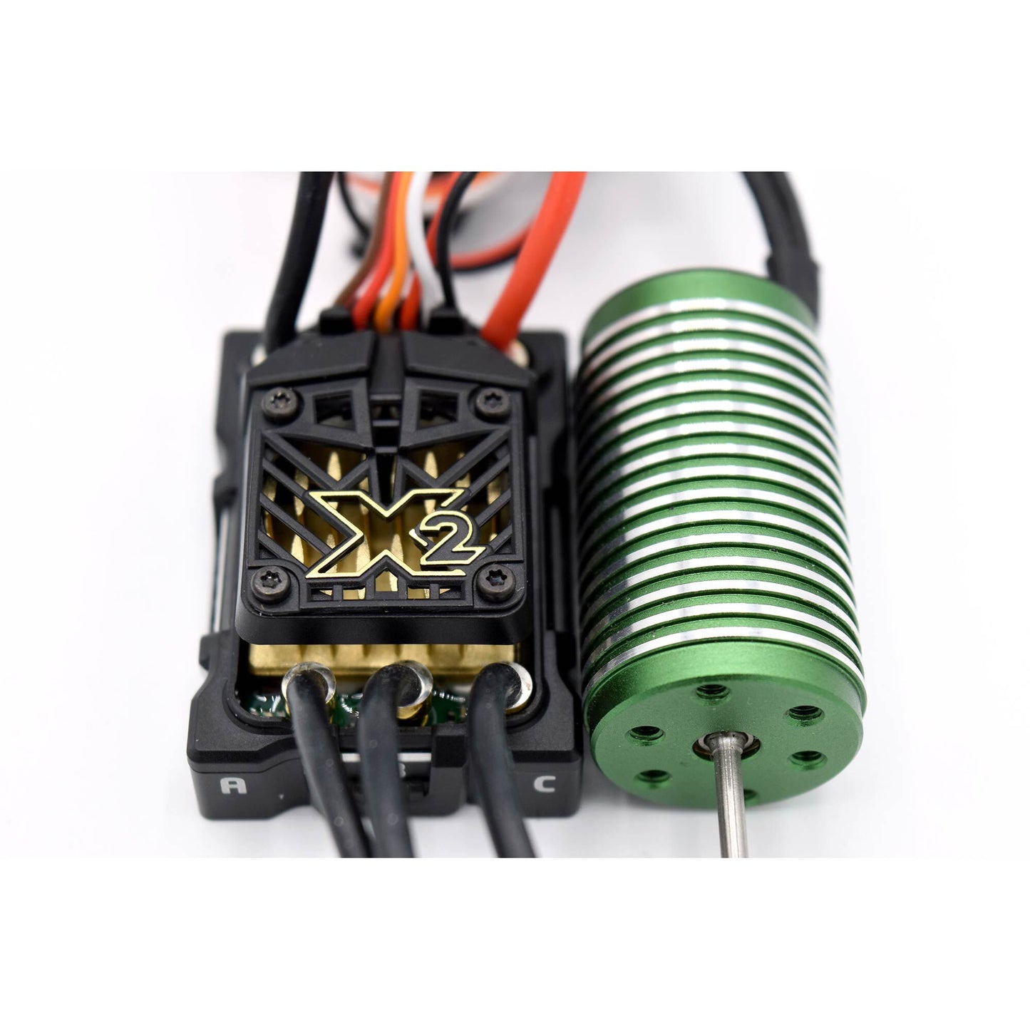 Castle Creations Mamba Micro X2, 16.8V, Waterproof ESC WITH 0808-4100KV Combo