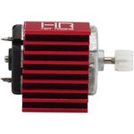 HOT RACING 9-Fin 030 Motor Heatsink, Red: SCX24