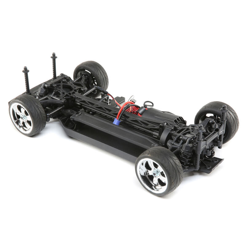 Losi 1/10 1969 Chevy Camaro V100 AWD Brushed RTR, Black