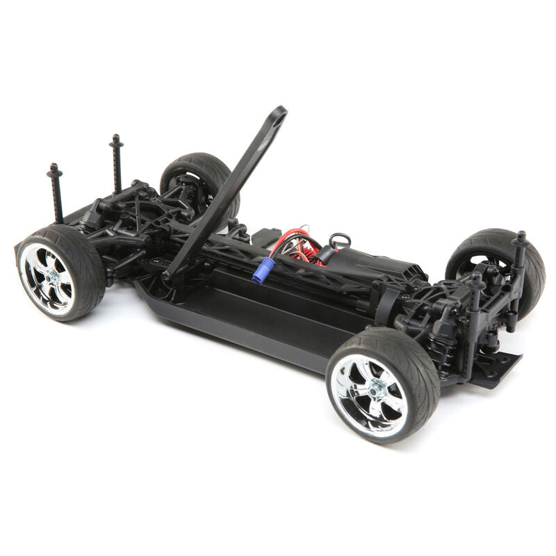 Losi 1/10 1969 Chevy Camaro V100 AWD Brushed RTR, Black