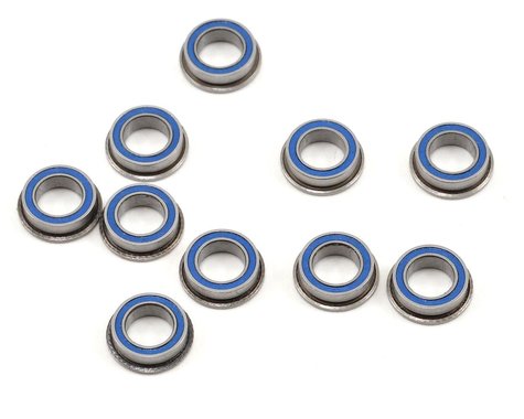 ProTek RC 5x8x2.5mm Rubber Sealed Flanged "Speed" Bearing (10)