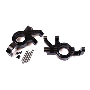 X-Maxx Aluminum Steering Knuckle Set - Black