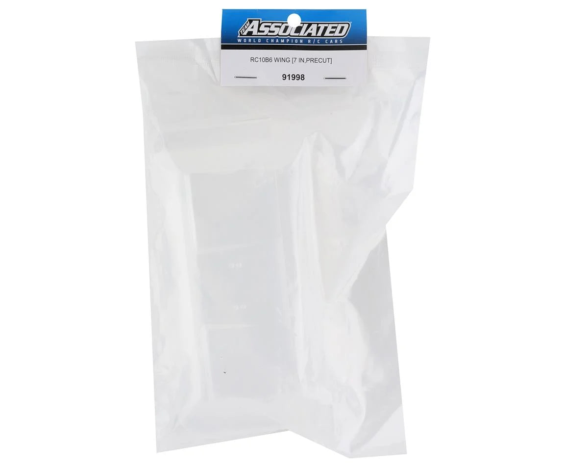 Team Associated RC10B6 Pre-Cut 1/10 Buggy Wing (7" Wide)