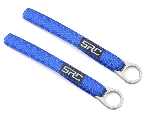 Sideways RC Scale Drift Nylon Tow Sling w/Steel Ring (2)