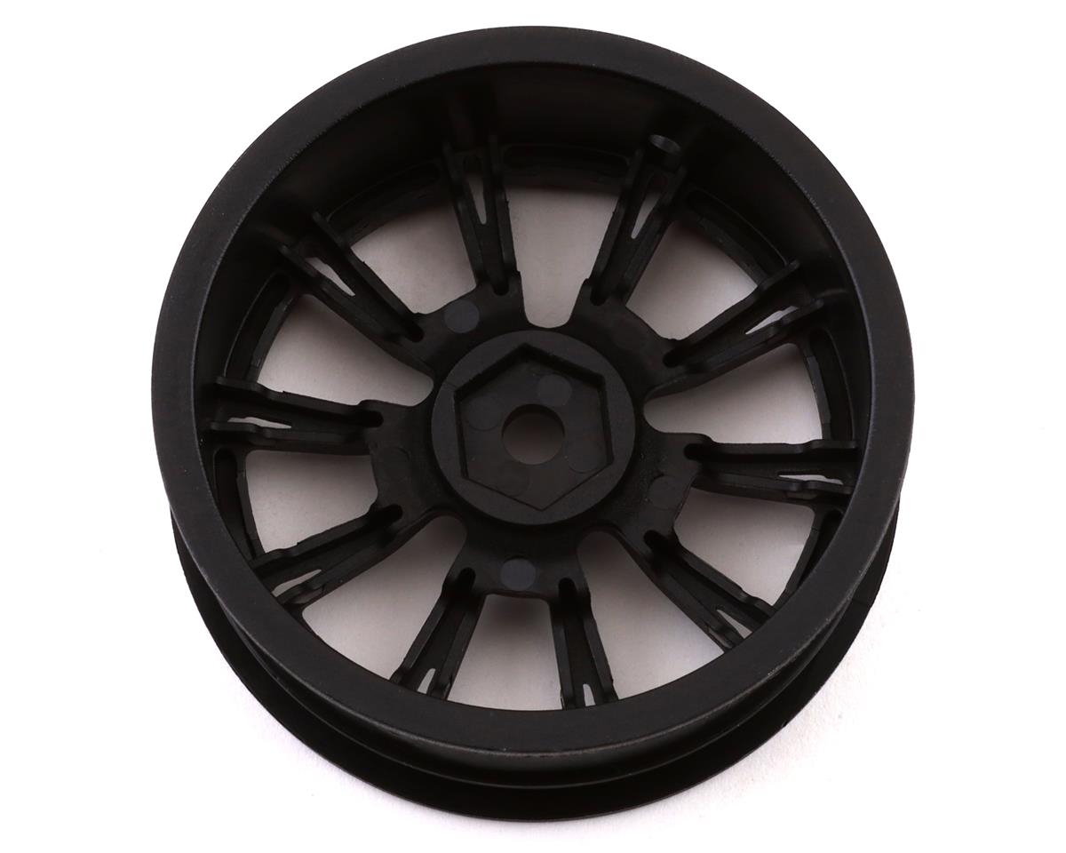 DragRace Concepts AXIS 2.2" Drag Racing Front Wheels w/12mm Hex (Black) (2)