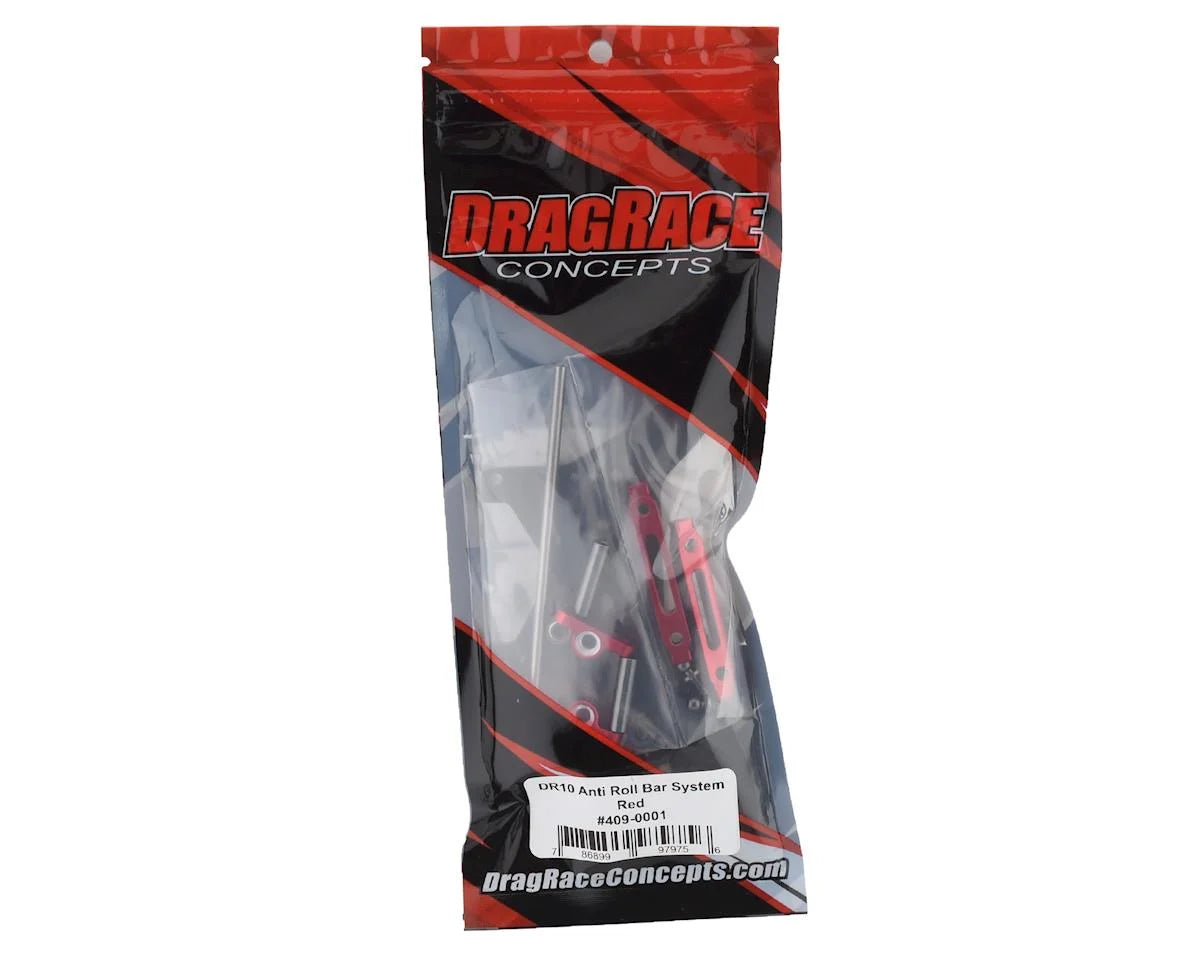 DragRace Concepts Team Associated DR10 Anti Roll Bar "ARB" System (Red)