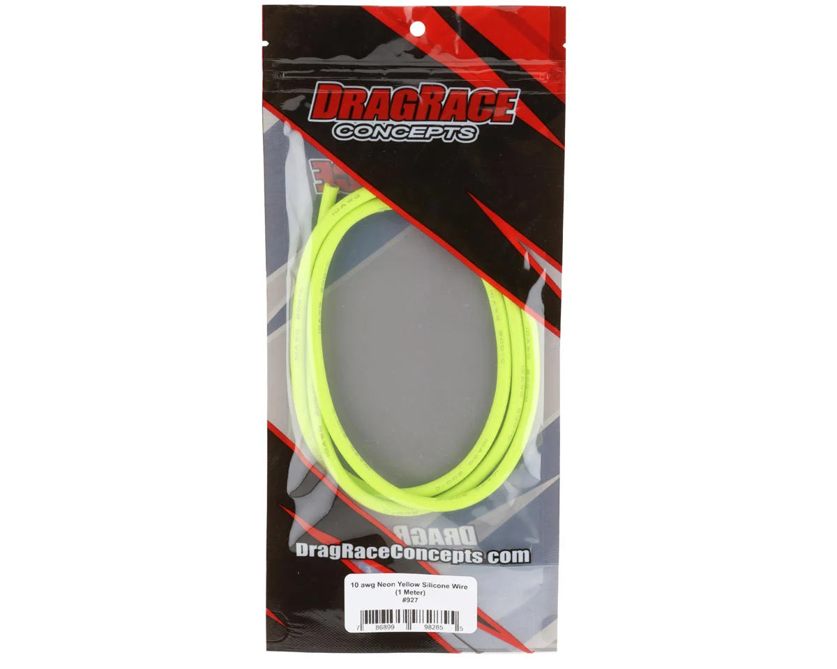 DragRace Concepts Neon Yellow Silicone Wire (1 Meter) (10AWG)