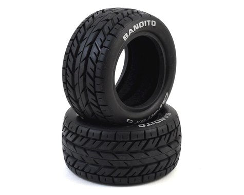 DuraTrax Bandito 1/10 Buggy Rear 4wd On-Road Tire (2) (C3)