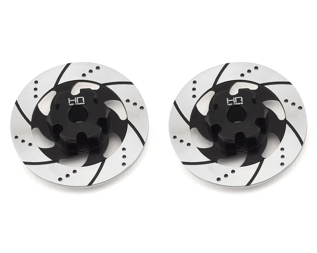Hot Racing Unlimited Desert Racer Aluminum Hub Hex w/Brake Disc (2)