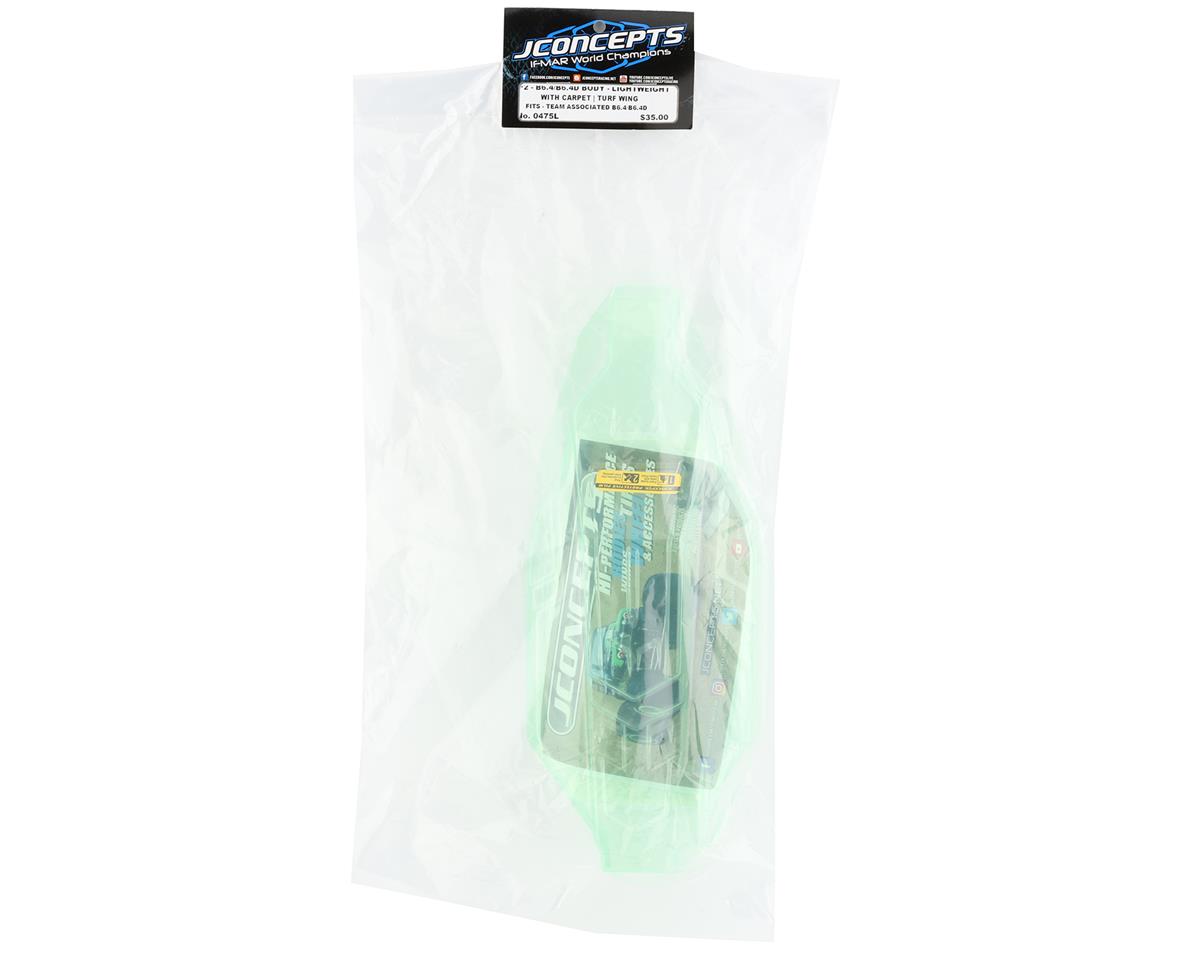 JConcepts Associated B6.4/B6.4D "F2" Body w/Carpet Wing (Clear) (Light Weight)