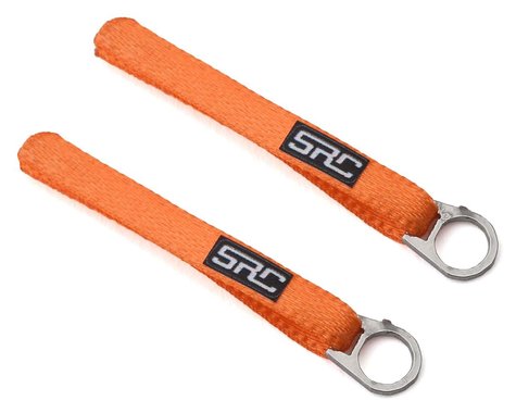 Sideways RC Scale Drift Nylon Tow Sling w/Steel Ring (2)