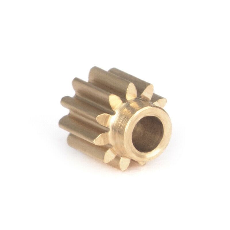 Axial SCX24 Motor Brass Pinion Gear, 11 Tooth (fits Jeep, C10, B17 Betty, Deadbolt)