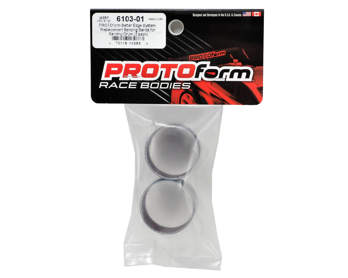 Protoform Better Edge: Sanding Drum 120-Grit Sanding Drum Band (2)