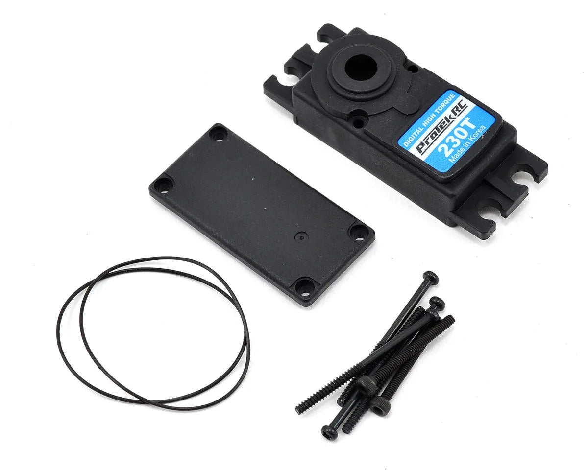 ProTek RC 230T Upper/Lower Plastic Servo Case Set