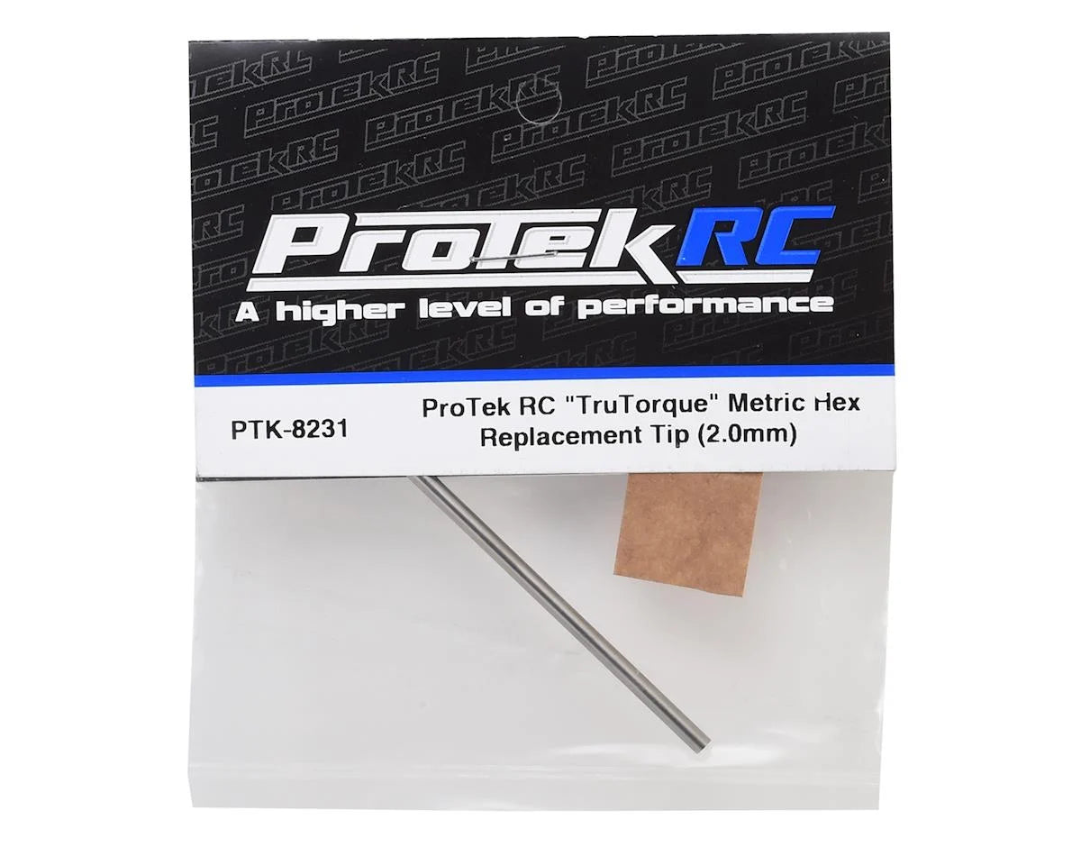 ProTek RC "TruTorque" HSS Steel Metric Hex Replacement Tip (2.0mm)
