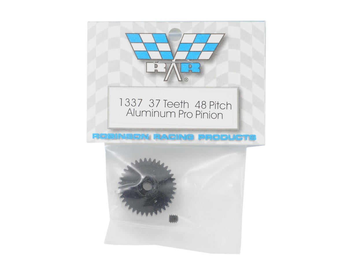 Robinson Racing "Aluminum Pro" 48P Pinion Gear (3.17mm Bore) (37T)