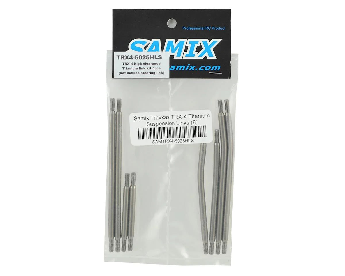 Samix Traxxas TRX-4 324mm Titanium High Clearance Suspension Links (8)