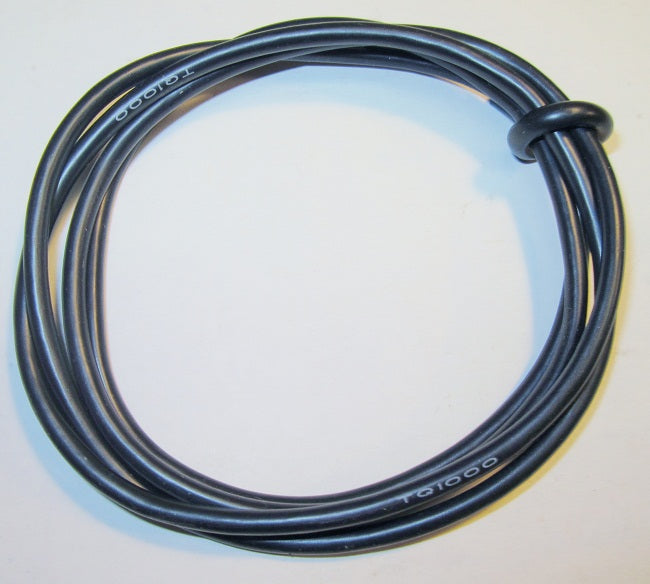 TQ 14 Gauge 1000 Strand Super Flexible Wire- 3' Black