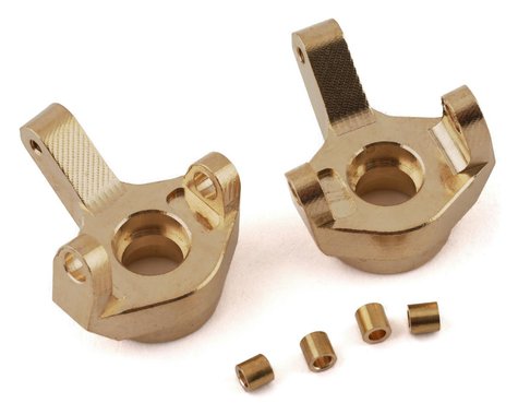 Yeah Racing SCX24 Brass Front Steering Knuckles