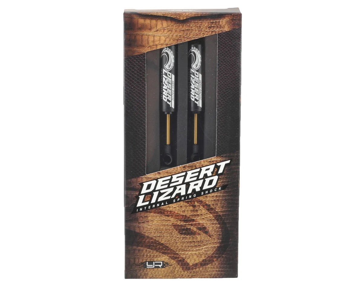 Yeah Racing 110mm Desert Lizard 2-Stage Shocks (2) Red – 1/10 Crawler