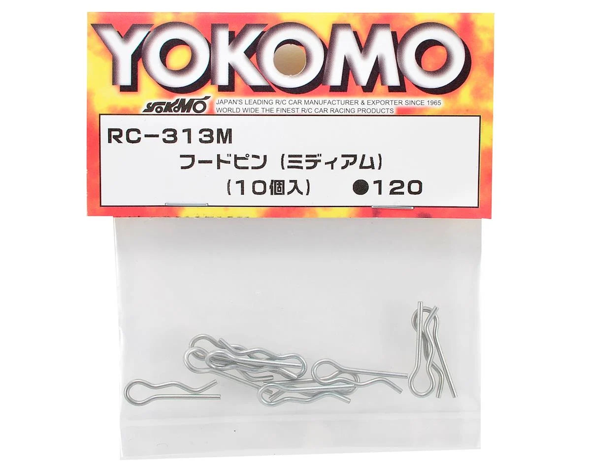 Yokomo Hood Pin (10) (Medium)