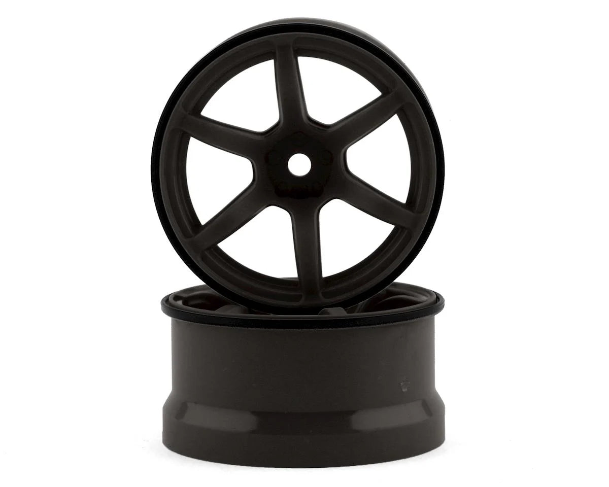 Yokomo 12mm Hex Racing Performer High Traction RWD Drift Wheels (2) (6mm Offset)