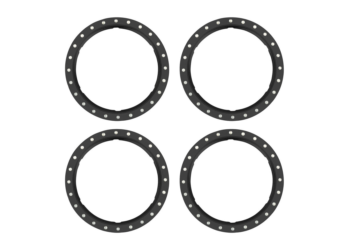 BEADLOCK RINGS ALUM BLK MACH
