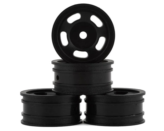 JConcepts Axial SCX24 Glide 1.0" 1/24 Crawler Wheels (Black) (4) w/7mm Hex